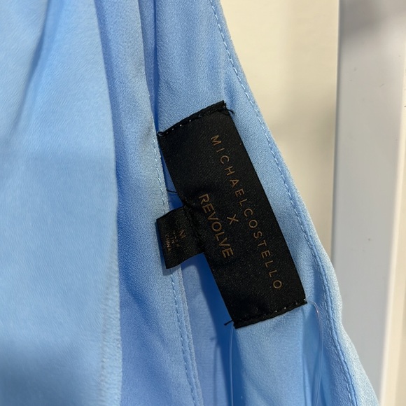 Michael Costello x REVOLVE Sunny Mini Dress in Blue - Picture 6 of 10